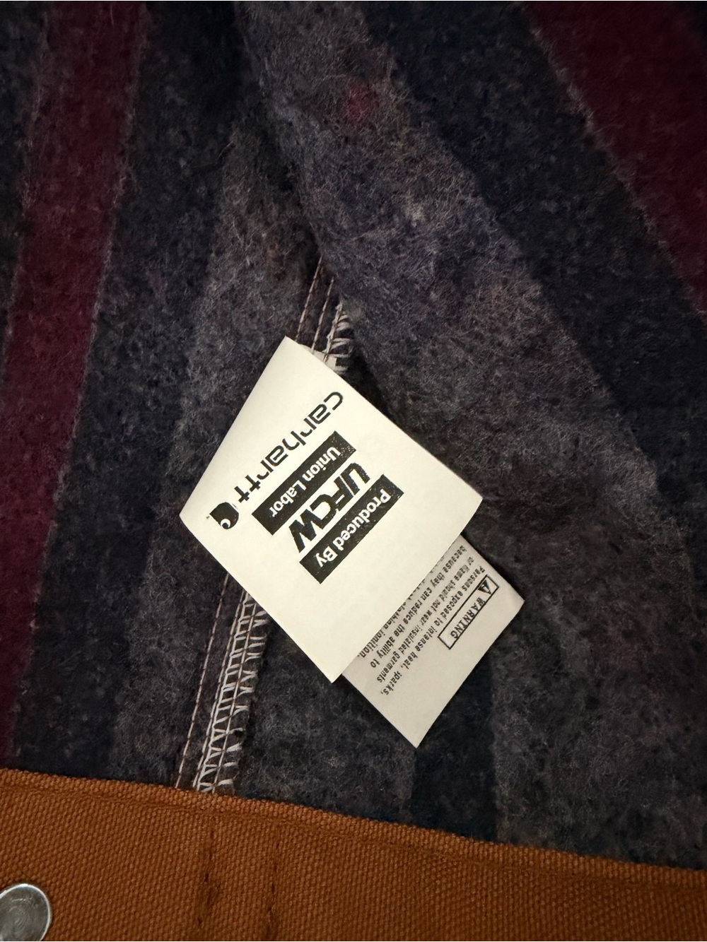 Carhartt J001 BRN Detroit Jacket - Picture 6 of 8